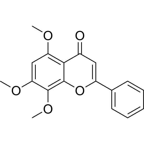 5,7,8-Trimethoxyflavone (Norwogonin 5,7,8-trimethyl ether) 23050-38-6